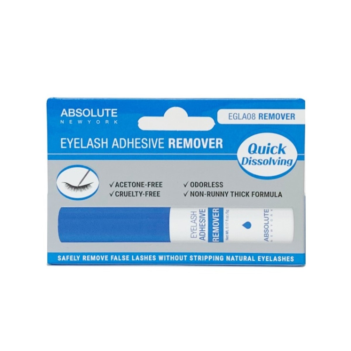 Absolute New York 5D Eyelash Glue Adhesive Remover - EGLA08 Remover - 5g