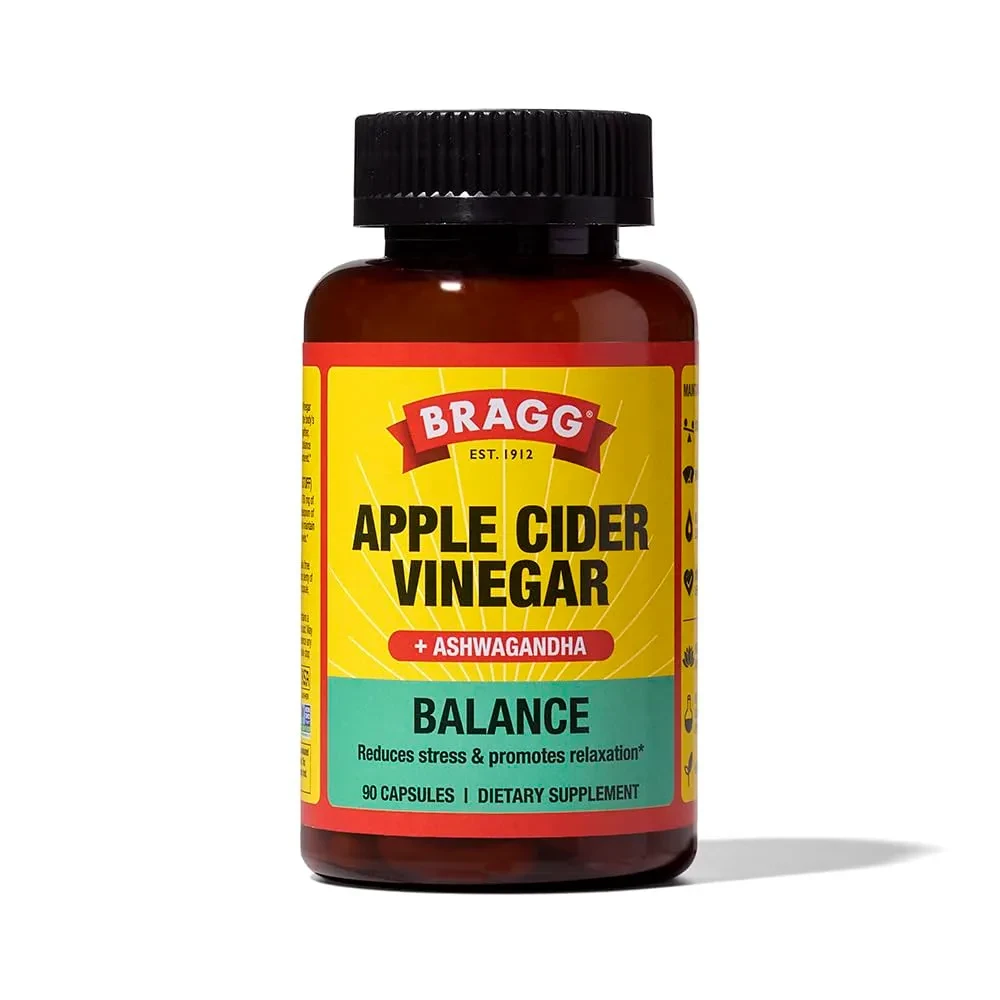 Bragg Apple Cider Vinegar & Ashwagandha Capsules | Balance