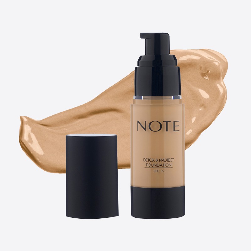 NOTE DETOX AND PROTECT FOUNDATION 05 HONEY BEIGE 35ml