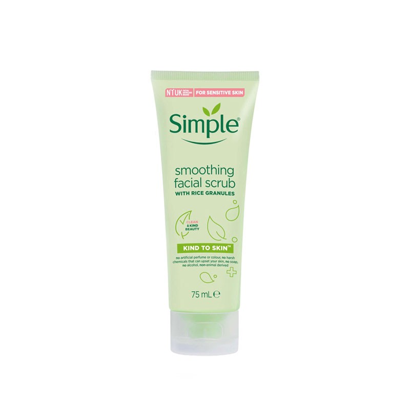 Simple Kind to Skin Smoothing Facial Scrub 75ml