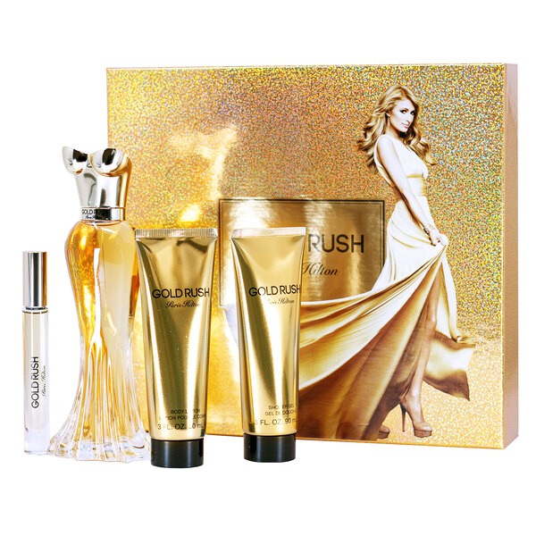 Paris Hilton Gold Rush 4 Piece Gift Set
