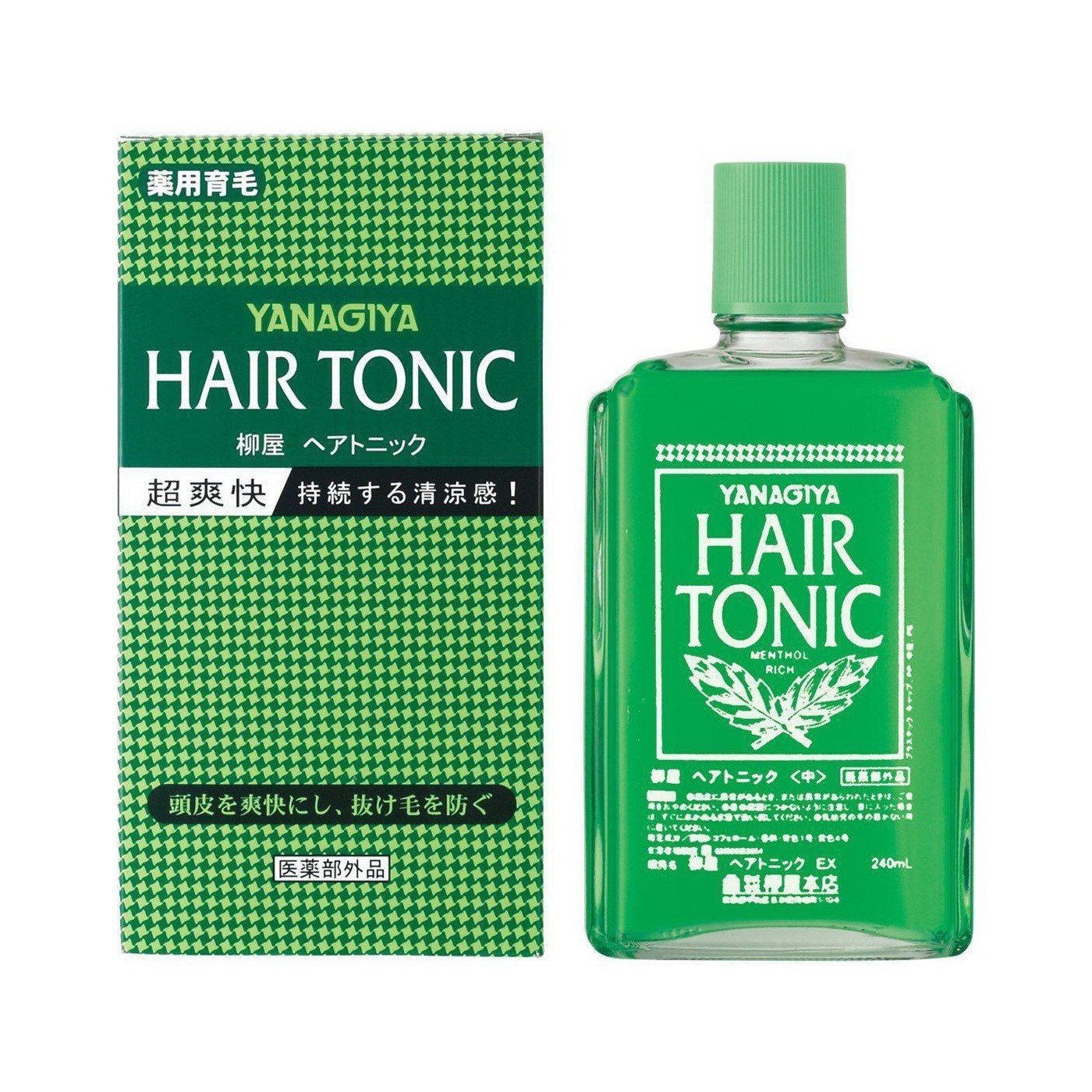 Yanagiya Hair Tonic Menthol Rich