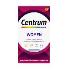 Centrum Multivitamins Women Multimineral Supplement  100 Tablets