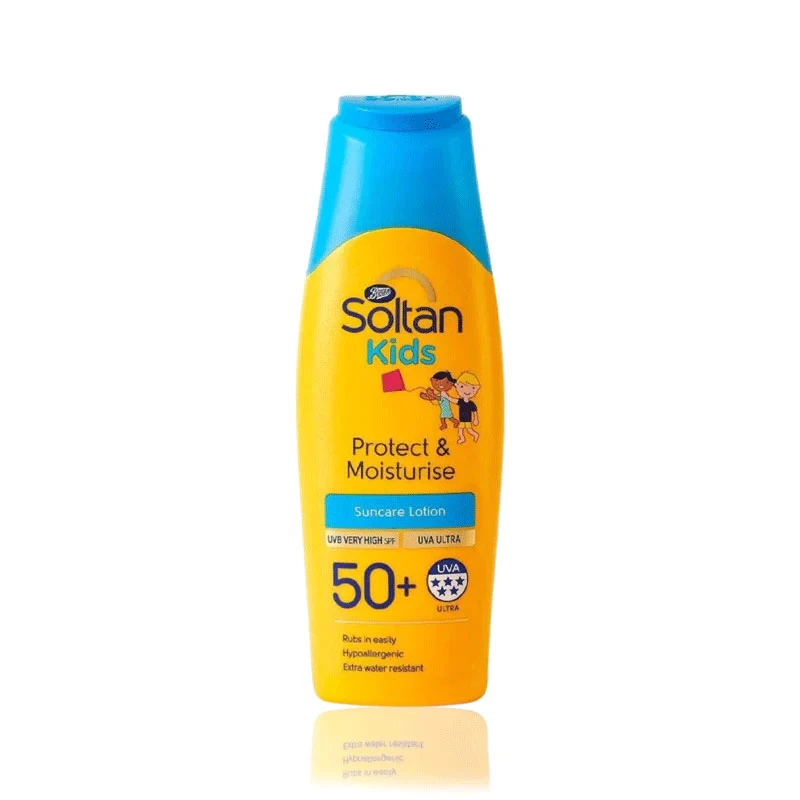 Boots Soltan Kids Protect And Moisture Suncare 200ml
