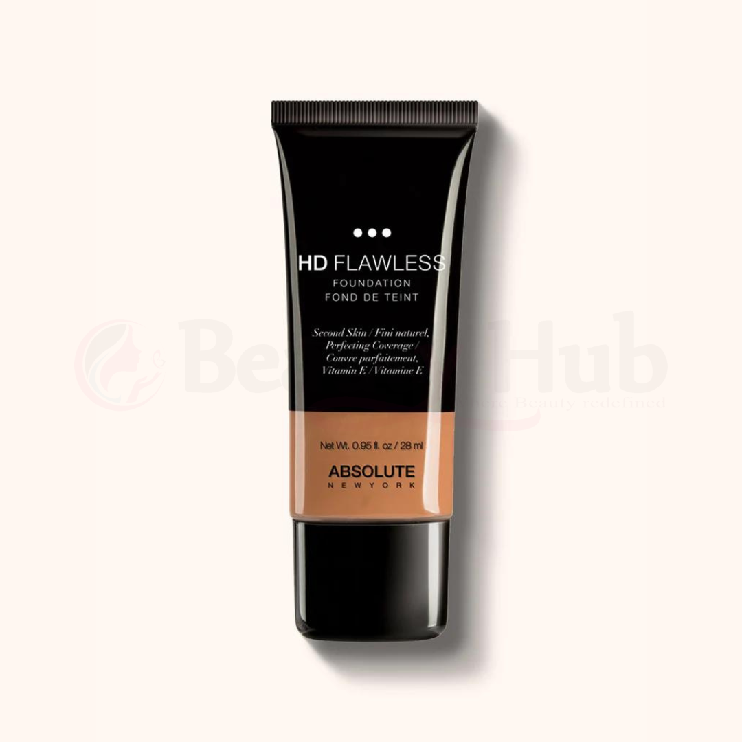 Absolute New York Flawless HD Foundation AHDF06 - Caramel 28ml