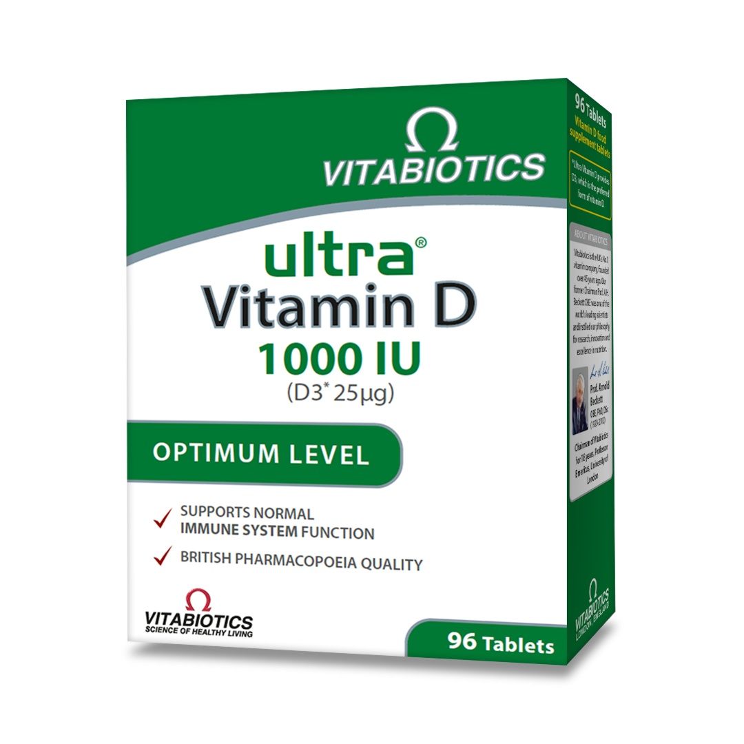 Vitabiotics Ultra Vitamin D Tablets 96 mini tablets