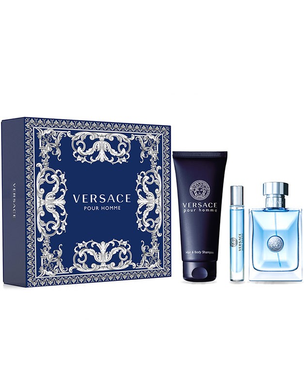 Versace Pour Homme Set (EDT 100ml + EDT 10ml + SG 150ml) for Men