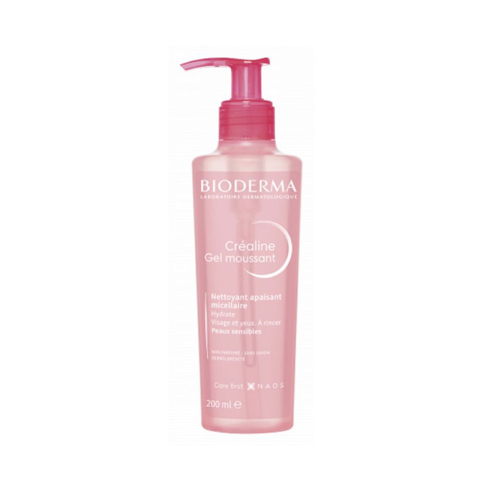 Bioderma Crealine Gel Moussant Foaming Gel 200 ml