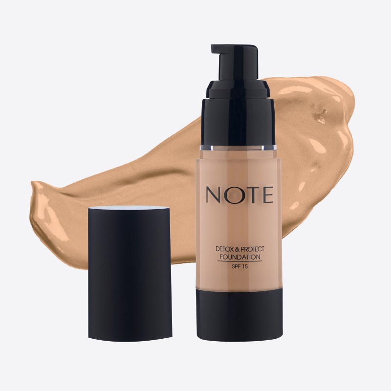 NOTE DETOX AND PROTECT FOUNDATION 04 SAND 35ml