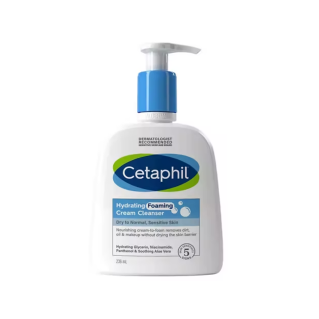 Cetaphil Hydrating Foaming Cream Cleanser 236ml