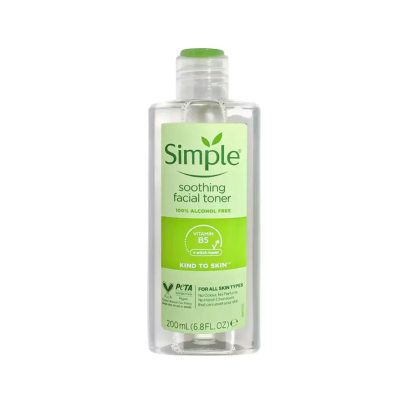 Simple Kind To Skin Soothing Facial Toner 200ml