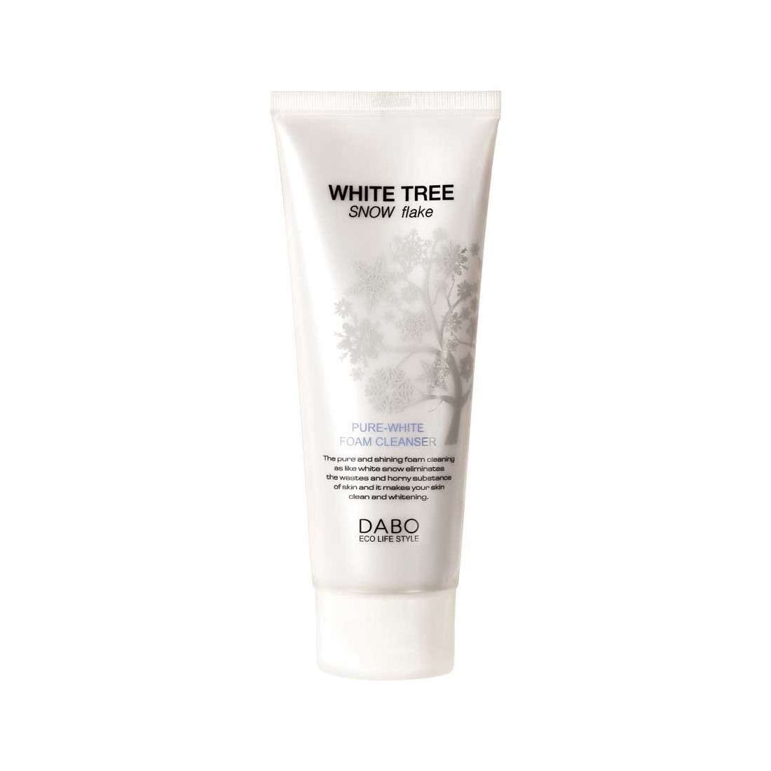 Dabo White Tree Snow Flake Pure-White Foam Cleanser 150ml