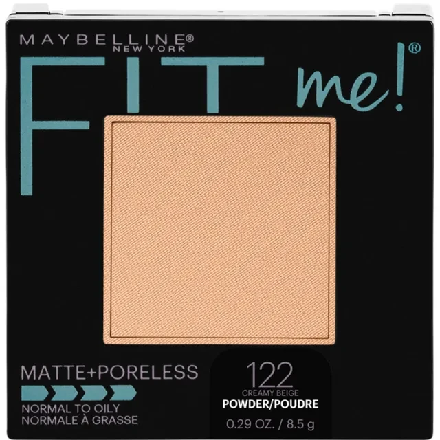 Maybelline Fit Me Matte + Poreless Pressed Powder 122 Creamy Beige