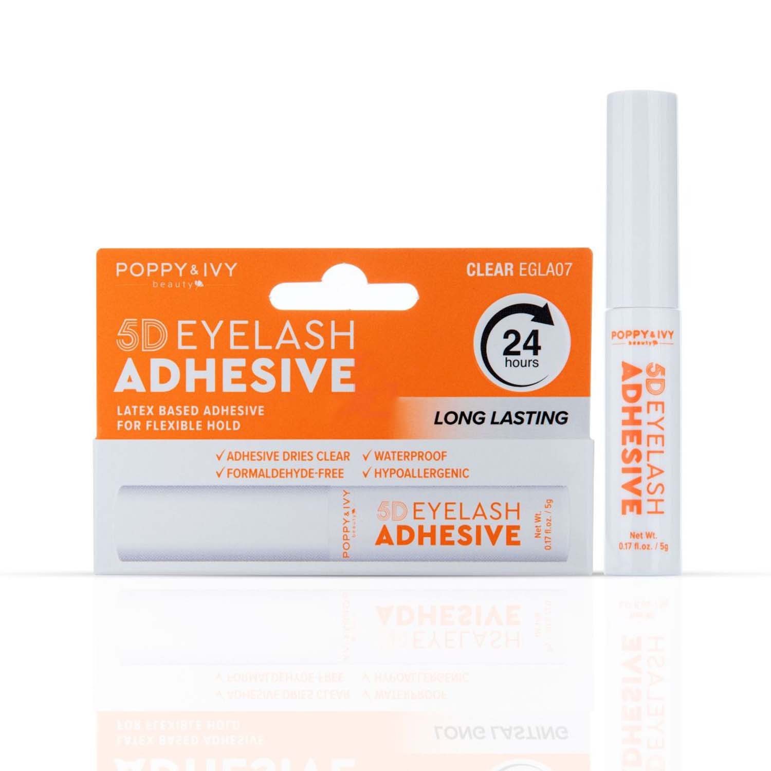 Absolute New York 5D Eyelash Glue Adhesive With Brush - Clear EGLA07 5g