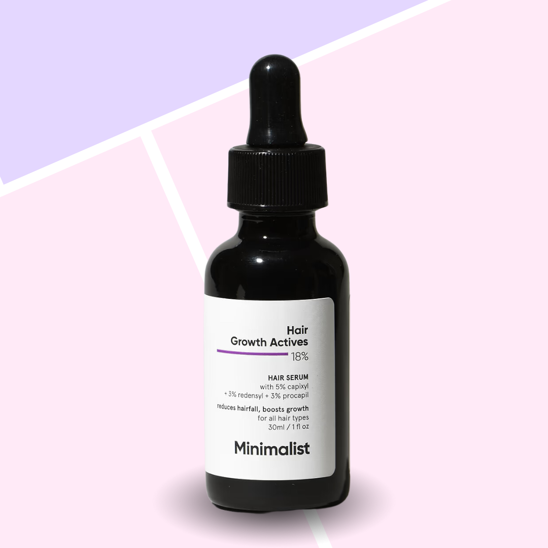Minimalist Hair Growth Actives 18% Hair Serum 30ml