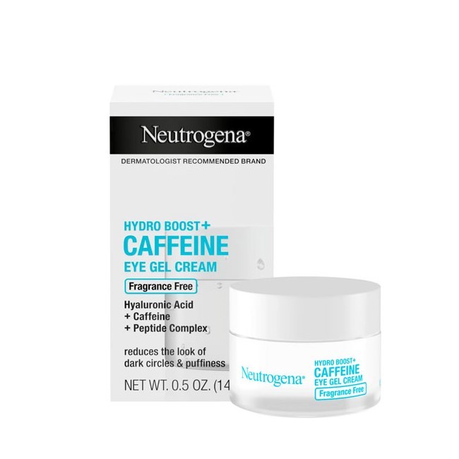 Neutrogena Hydro Boost + Caffeine Eye Gel Cream Fragrance Free (14 g)
