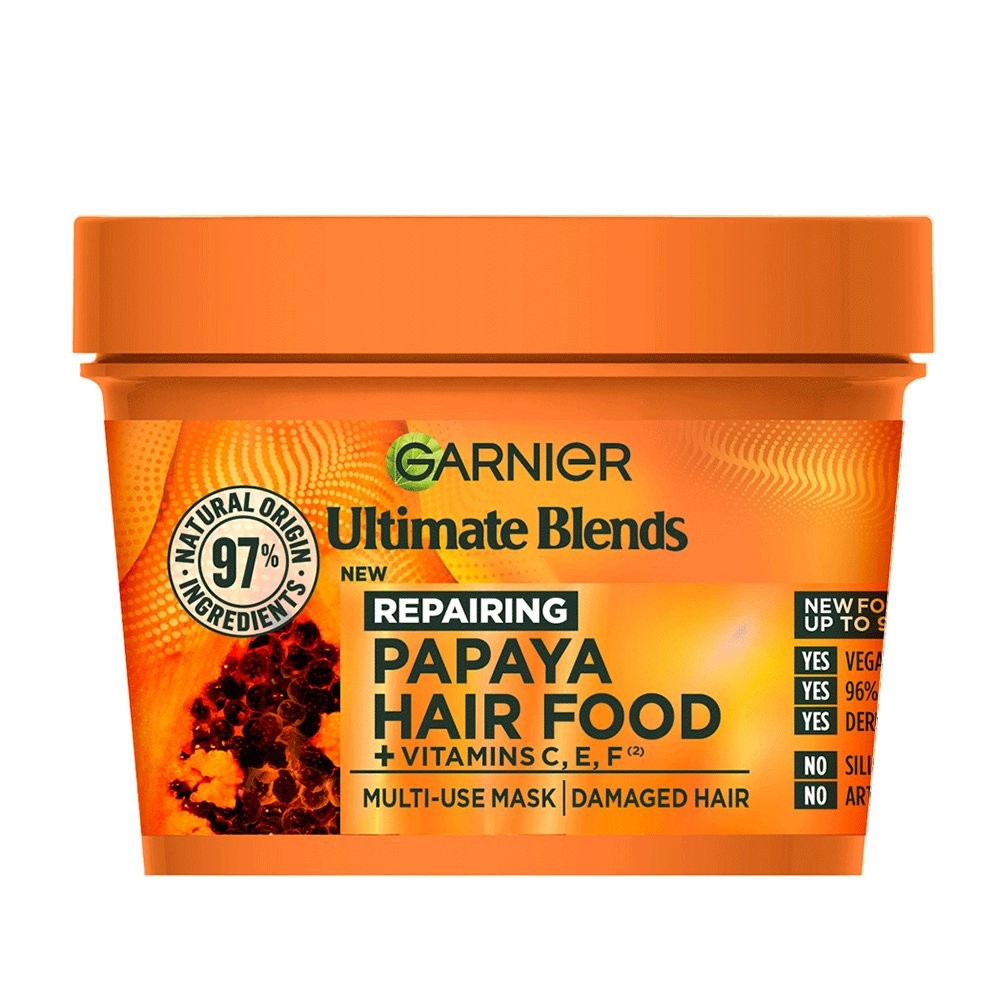 Garnier Ultimate Blends Repairing 3-in-1 Hair Mask For Damaged Hair - 390ml