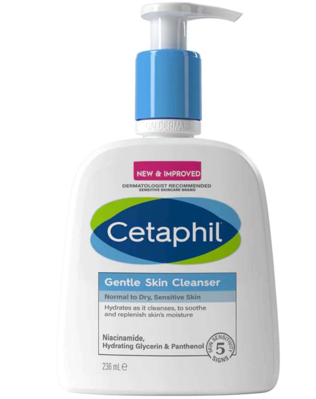 Cetaphil Gentle Foaming Cleanser Dry to Normal, Sensitive Skin 236ml