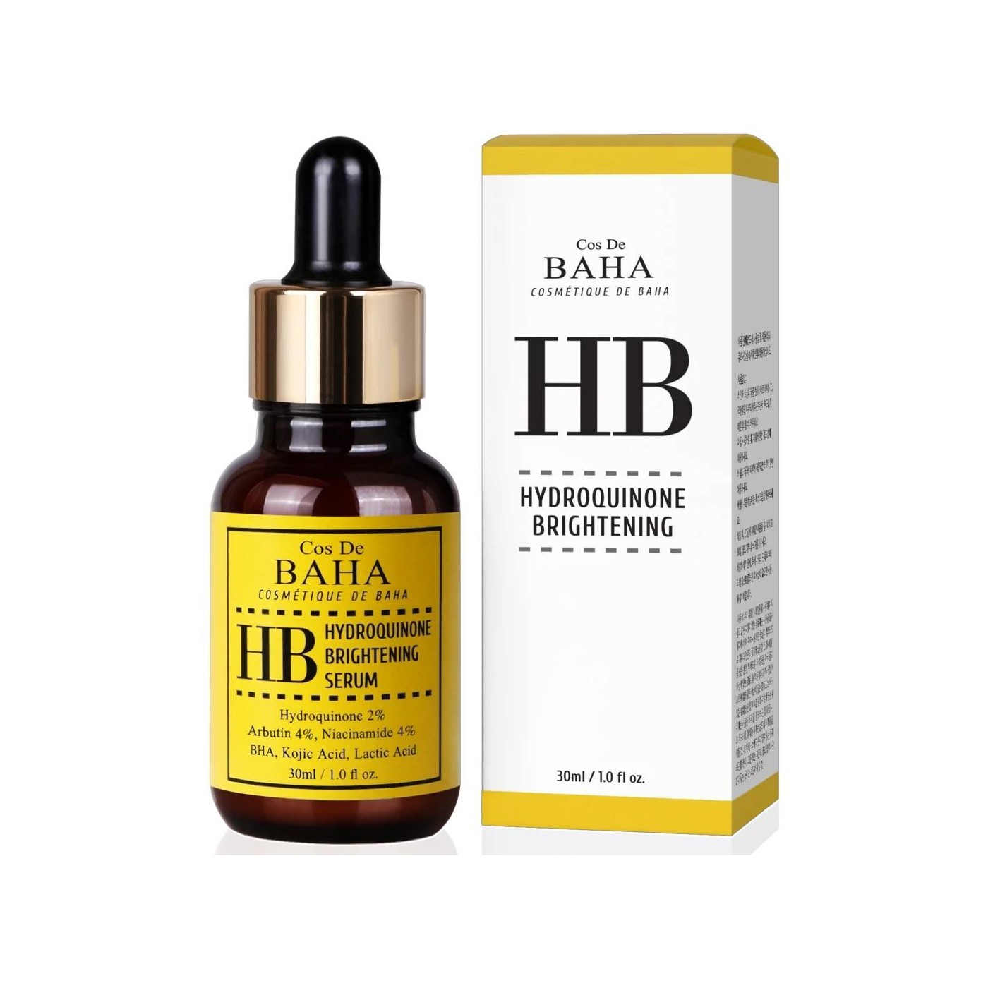 Cos De BAHA Hydroquinone Brightening Serum 30ml