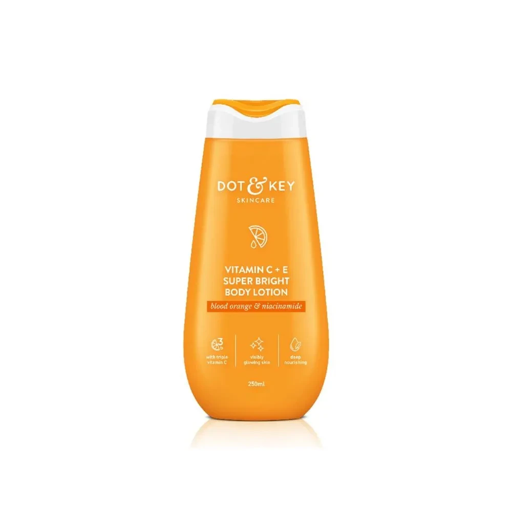 Dot & Key Vitamin C + E Body Lotion For Glowing Skin – 250ml