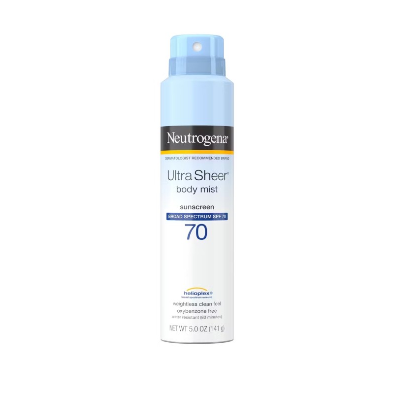 Neutrogena Ultra Sheer Body Mist SPF 70 Sunscreen 141g